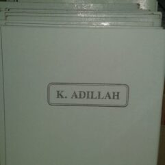 HADITS K ADILLAH
