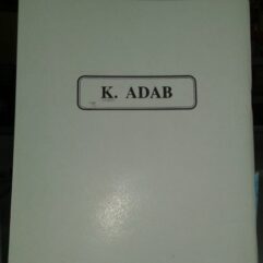 HADITS K ADAB